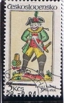 Sellos de Europa - Checoslovaquia -  Naipes