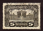 Stamps Austria -  Palacio