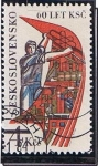 Stamps Czechoslovakia -  60 let Ksc