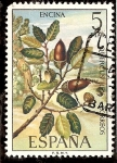 Stamps Spain -  Flora. Encina
