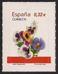 Stamps : Europe : Spain :  Flora y Fauna-Pensamiento