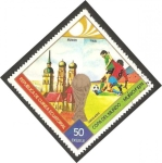 Stamps Equatorial Guinea -  mundial de fútbol munich 74