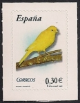 Stamps : Europe : Spain :  Flora y Fauna-Canario