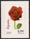 Stamps Spain -  Flora y Fauna-Rosa