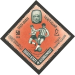 Stamps Yemen -  hadhramaut - mundial de fútbol londres 1966
