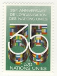 Stamps Sweden -  35 Aniversario ONU