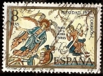 Sellos de Europa - Espa�a -  Navidad. Pinturas de la Basílica de San Isidoro - León