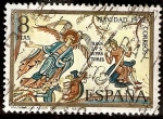 Sellos de Europa - Espaa -  Navidad. Pinturas de la Basílica de San Isidoro - León