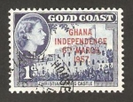 Stamps Ghana -  castillo christiansborg