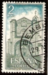 Sellos de Europa - Espa�a -  Monasterio de Santo Tomás - Ávila. Fachada