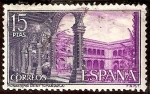 Stamps Spain -  Monasterio de Santo Tomás - Ávila. Patio de Reyes