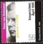 Stamps Germany -  HANS VON DOHNANYI