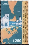 Stamps Chile -  EXPO DE SELLOS WASHINTON '89