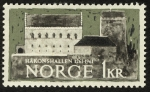 Stamps Europe - Norway -  NORUEGA - Barrio de Bryggen en la ciudad de Bergen