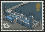 Stamps United Kingdom -  REINO UNIDO -Palacio y abadía de Westminster e iglesia de Santa Margarita