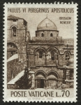 Sellos de Europa - Vaticano -  JERUSALEN - Ciudad vieja de Jerusalén y sus murallas