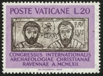 Sellos de Europa - Vaticano -  ITALIA -  Monumentos paleocristianos de Rávena