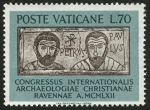Stamps Vatican City -  ITALIA -  Monumentos paleocristianos de Rávena
