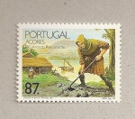 Stamps Portugal -  550 Años de poblamiento