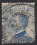 Stamps : Europe : Italy :  Víctor Manuel III