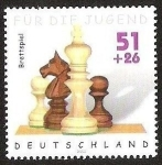 Stamps Germany -  FUR DIE JUGEND - BRETTSPIEL
