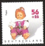 Stamps Germany -  FUR DIE JUGEN - PUPPE