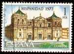 Stamps : Europe : Spain :  Hispanidad, Nicaragua - Catedral de León