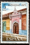 Stamps : Europe : Spain :  Hispanidad, Nicaragua - Casa colonial