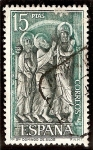 Stamps : Europe : Spain :  Monasterio de Santo Domingo de Silos - Detalle de un bajorrelieve del claustro