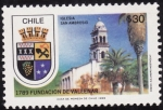 Stamps Chile -  IGLESIA DE SAN AMBROSIO