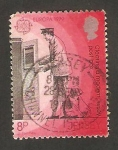 Stamps Europe - Jersey -  Europa cept, buzón de correos 