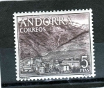 Stamps : Europe : Andorra :  