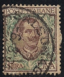 Stamps : Europe : Italy :  Víctor Manuel III de Italia
