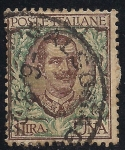 Sellos de Europa - Italia -  Víctor Manuel III de Italia