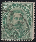 Stamps Europe - Italy -  Humberto I de Italia.