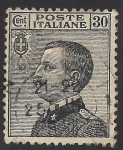 Stamps : Europe : Italy :  Víctor Manuel III de Italia