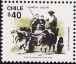 Stamps : America : Chile :  CARRETA