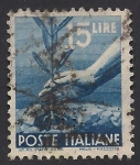 Stamps : Europe : Italy :  La plantación de árboles.