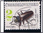 Sellos de Europa - Checoslovaquia -  Cucaracha