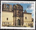 Sellos de America - Perú -  IGLESIA BELEN