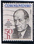 Stamps : Europe : Czechoslovakia :  Antoni Zapotochy