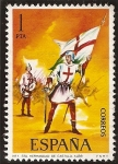 Stamps Spain -  Uniformes Militares - Orden de la Santa Hermandad de Castilla. 1488