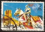 Stamps Spain -  Uniformes Militares - Guardia Vieja de Castilla. 1493