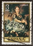 Stamps Spain -  La señora de Carvallo - Vicente López Portaña