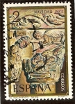 Stamps Spain -  Nacimiento. Capitel del Monasterio de Silos. Burgos