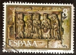 Stamps : Europe : Spain :  Adoración de los Reyes. Iglesia de Butrera. Burgos