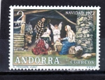 Stamps Andorra -  mavidad