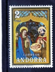 Stamps Andorra -  navidad