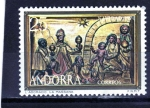 Stamps Andorra -  mavidad