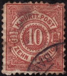 Stamps : Europe : Germany :  WÜRTEMBERG